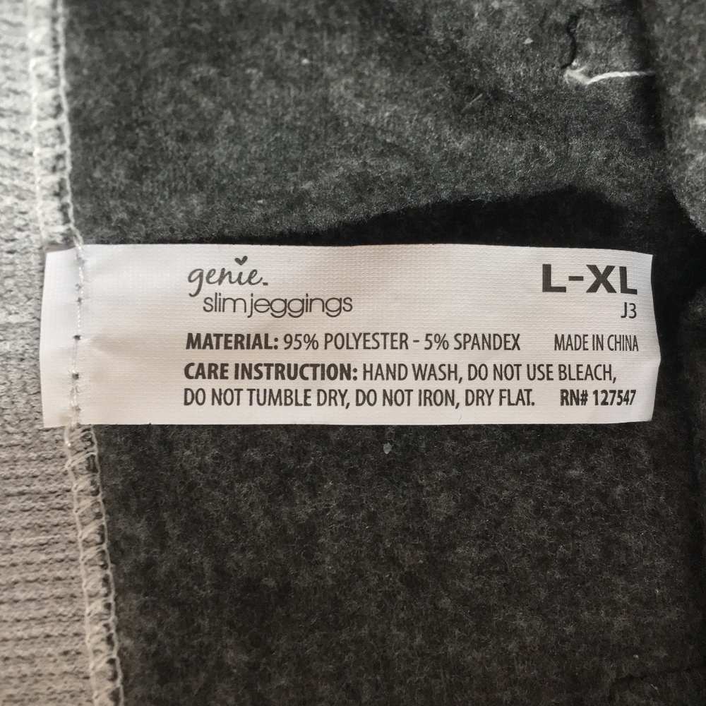 SOLD—- Women's Jeggings in Gray & Denim Wash - Picture 5 of 6